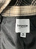Kensie 100% Polyester Plaid Gray Coat Size M - photo 6