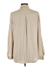 Conrad C 100% Polyester Solid Tan Long Sleeve Blouse Size 12 - photo 2