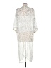 BCBGeneration 100% Polyester Silver Kimono One size (estimated) - photo 2