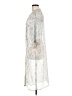 BCBGeneration 100% Polyester Silver Kimono One size (estimated) - photo 5