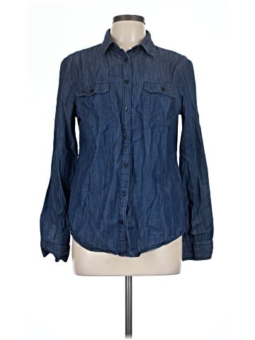 St. John's Bay Long Sleeve Button-Down Shirt (view 1)