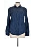 St. John's Bay Blue Long Sleeve Button-Down Shirt Size L - photo 1