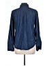 St. John's Bay Blue Long Sleeve Button-Down Shirt Size L - photo 2