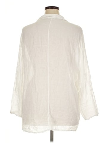 MADE IN ITALY 3/4 Sleeve Blouse (view 2)
