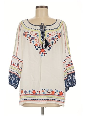 John Mark 3/4 Sleeve Blouse (view 1)