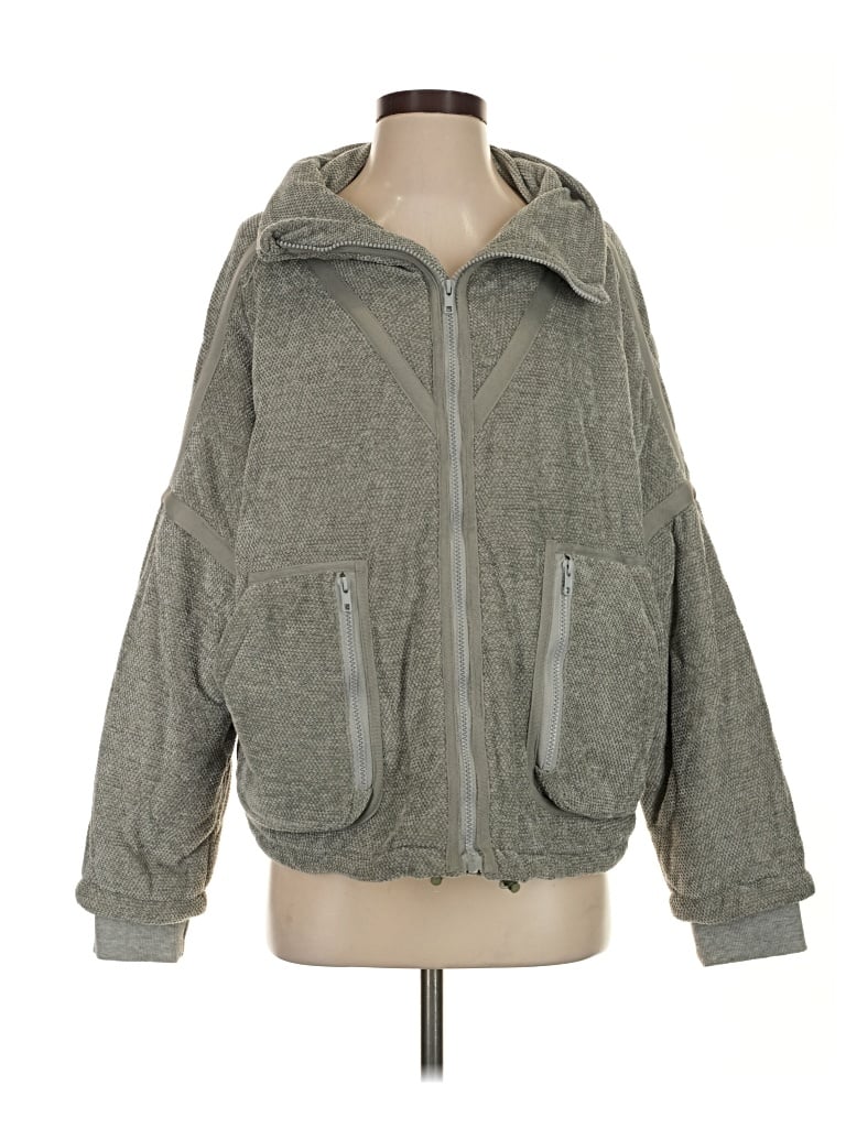 Pre-owned Vici Jacket In Gray