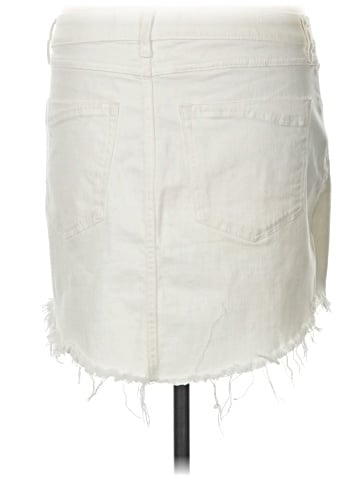 Express Denim Skirt (view 2)