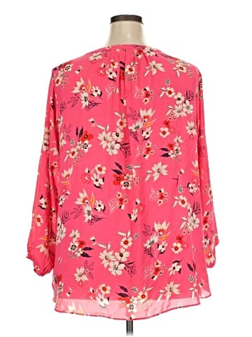 Chelsea & Theodore 3/4 Sleeve Blouse (view 2)