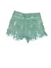 Pol 100% Cotton Paisley Green Shorts Size S - photo 2