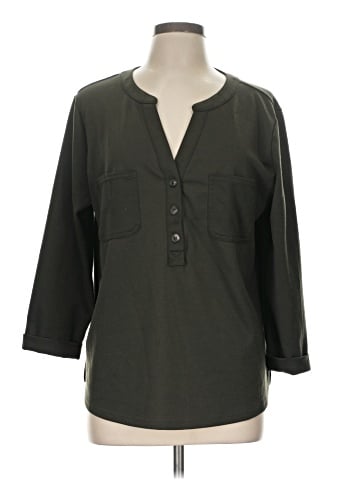 Old Navy 3/4 Sleeve Blouse (view 1)