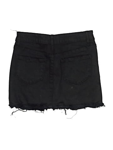 Tractr Denim Skirt (view 2)