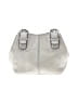 Tignanello 100% Leather Metallic Silver Leather Shoulder Bag One size - photo 3