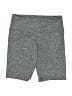 Zobha Solid Gray Athletic Shorts Size M - photo 1