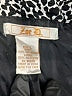 Zoe D. 100% Polyester Animal Print Silver Jacket Size L - photo 6