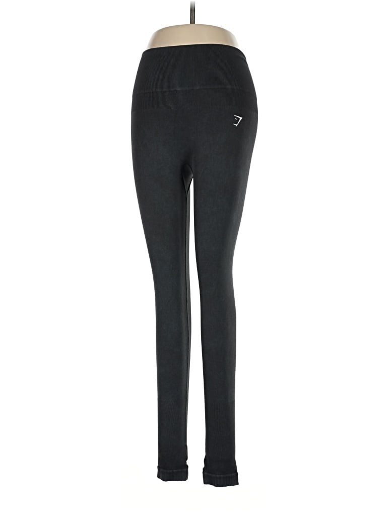 Pre-owned Gymshark Active Pants In Black