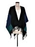 Echo 100% Acrylic Teal Black Wrap One size - photo 1