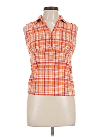 St. John's Bay Sleeveless Button-Down Shirt (view 1)