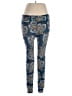 Lularoe Paisley Blue Leggings Size 1X (Tall & Curvy) - photo 1