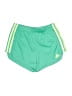 Adidas 100% Polyester Green Athletic Shorts Size 12 - 14 - photo 1