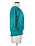 New Directions 100% Polyester Teal 3/4 Sleeve Blouse Size S - photo 4
