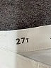 J.Crew Ivory Jeans Size 27T - photo 8