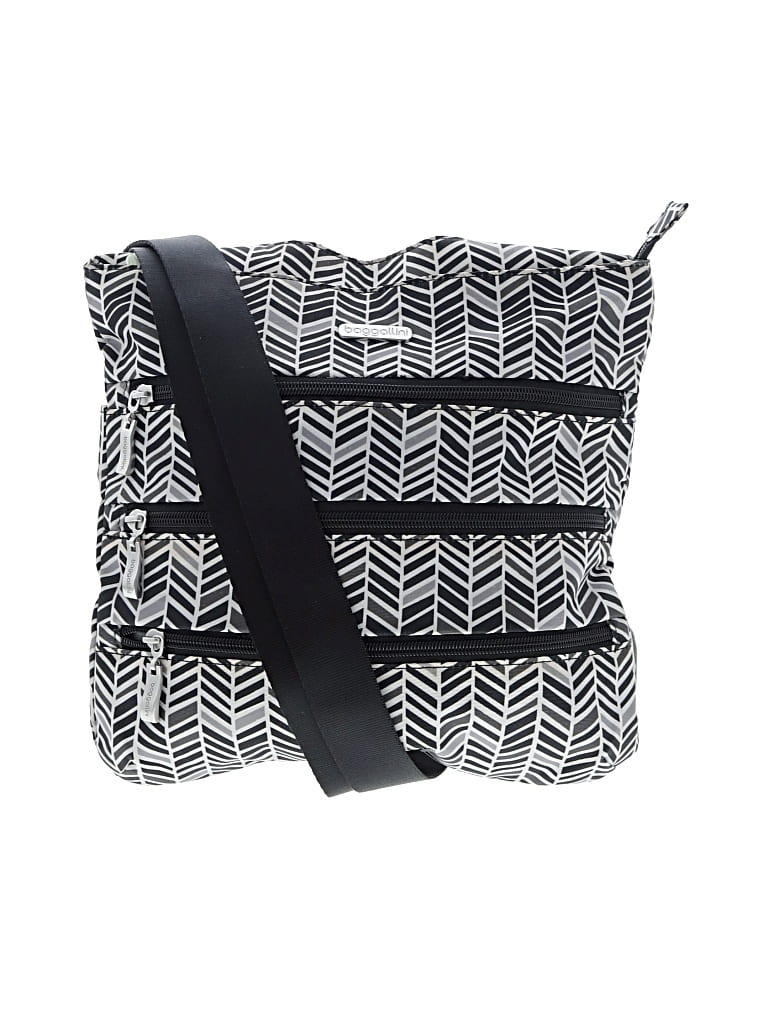 Pre-owned Baggallini Crossbody Bag In Black