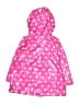 DKNY 100% Polyurethane Hearts Pink Raincoat 12-18 MO / 18 MO - photo 2