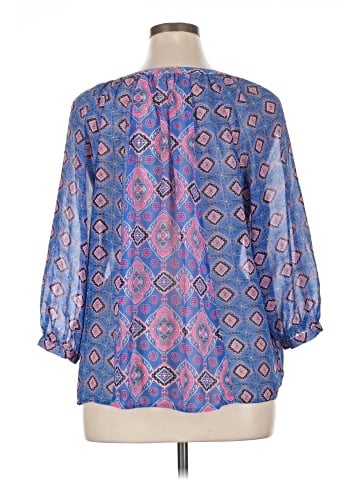Old Navy 3/4 Sleeve Blouse (view 2)