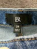 Banana Republic Hearts Blue Jeans Size 28 waist - photo 7