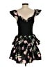 LoveShackFancy Floral Black Cocktail Dress Size 4 - photo 2