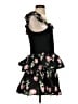 LoveShackFancy Floral Black Cocktail Dress Size 4 - photo 4