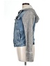 Free People Gray Denim Jacket Size L - photo 5