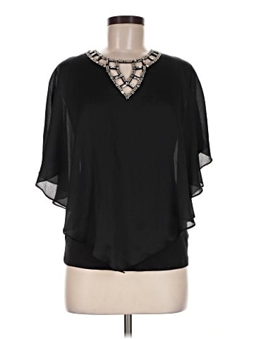 I.N. Studio Short Sleeve Blouse (view 1)
