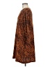 Versona Animal Print Brown Casual Dress Size M - photo 5