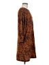 Versona Animal Print Brown Casual Dress Size M - photo 4