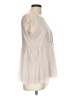 Lauren Conrad Ivory Sleeveless Blouse Size L - photo 4