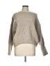 Ichi Metallic Gray Pullover Sweater Size L - photo 1