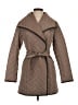 Cole Haan 100% Polyester Brown Coat Size S - photo 1