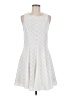 Alya 100% Polyester White Casual Dress Size M - photo 1