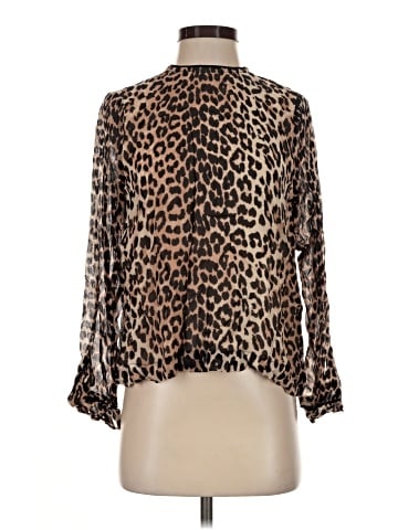 Ganni Long Sleeve Blouse (view 1)