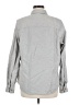 L.L.Bean 100% Cotton Chevron-herringbone Gray Long Sleeve Button-Down Shirt Size M - photo 2