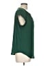 Fun2Fun 100% Polyester Green Short Sleeve Blouse Size L - photo 4