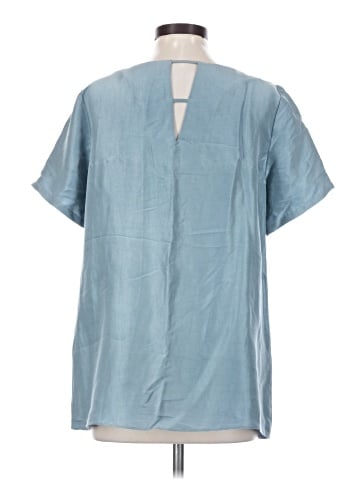Eileen Fisher Short Sleeve Silk Top (view 2)
