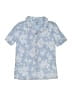 OshKosh B'gosh 100% Cotton Tropical Blue Short Sleeve Button-Down Shirt Size 10 - photo 1