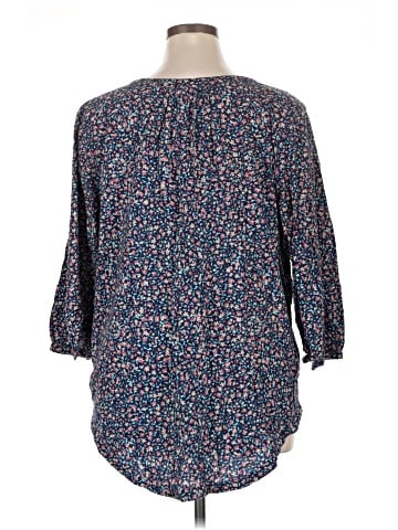 St. John's Bay 3/4 Sleeve Button-Down Shirt (view 2)