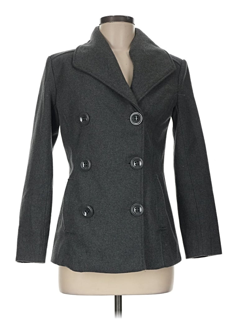 Pre-owned Rampage Coat In Gray