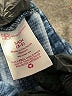 No Boundaries 100% Recycled Polyester Tie-dye Blue Denim Shorts Size S - photo 4