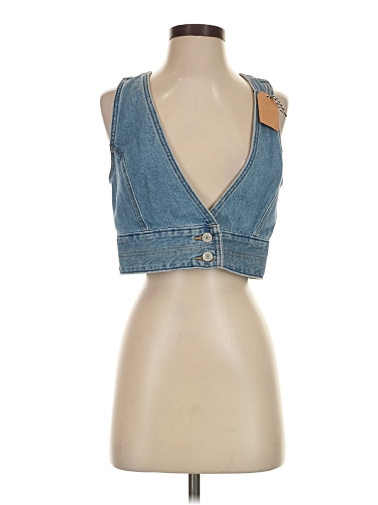 Levi's Denim Vest In Blue