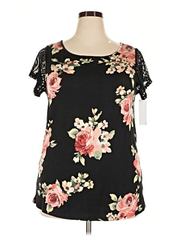 Loveappella Short Sleeve Blouse (view 1)
