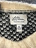 L.L.Bean 100% Lambswool Checkered-gingham Ivory Wool Pullover Sweater Size S - photo 7